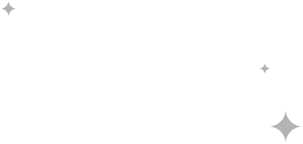 Decorative sparkles for the best astrologer